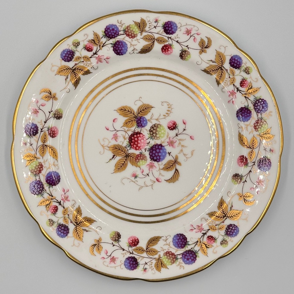 Royal Stafford Bone China Golden Bramble Dessert/Salad Plate‎ 3 Gold Lines